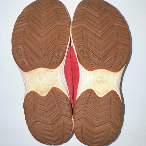 Red Easy Spirit “Travel Lace” Slip-On Comfort Clogs Mules, Sz 8 - Picture 11 of 12